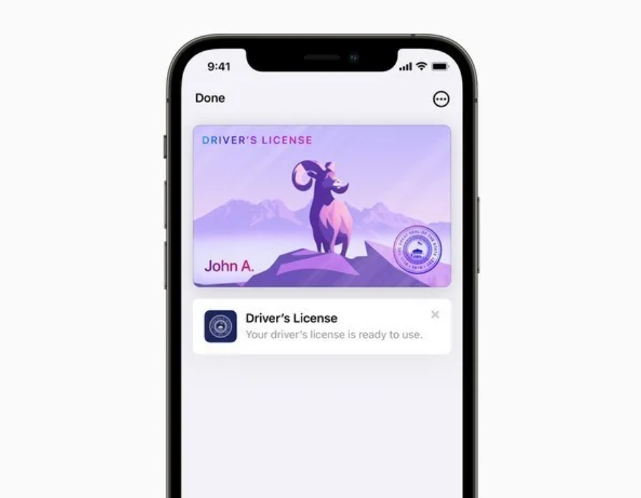 تصویری از قابلیت جدید کیف پول اپل