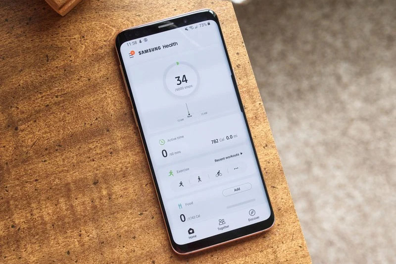 اپلیکیشن سامسونگ Health