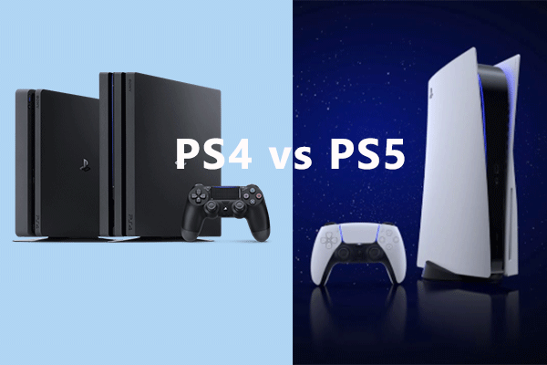 مقایسه ps5 با ps4