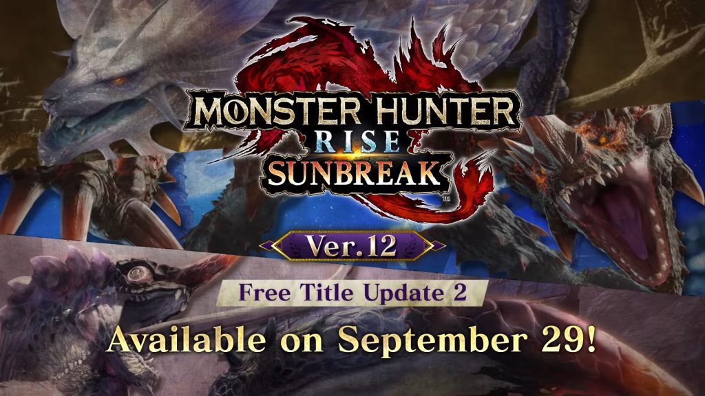 monster hunter rise sunbreak title update 2